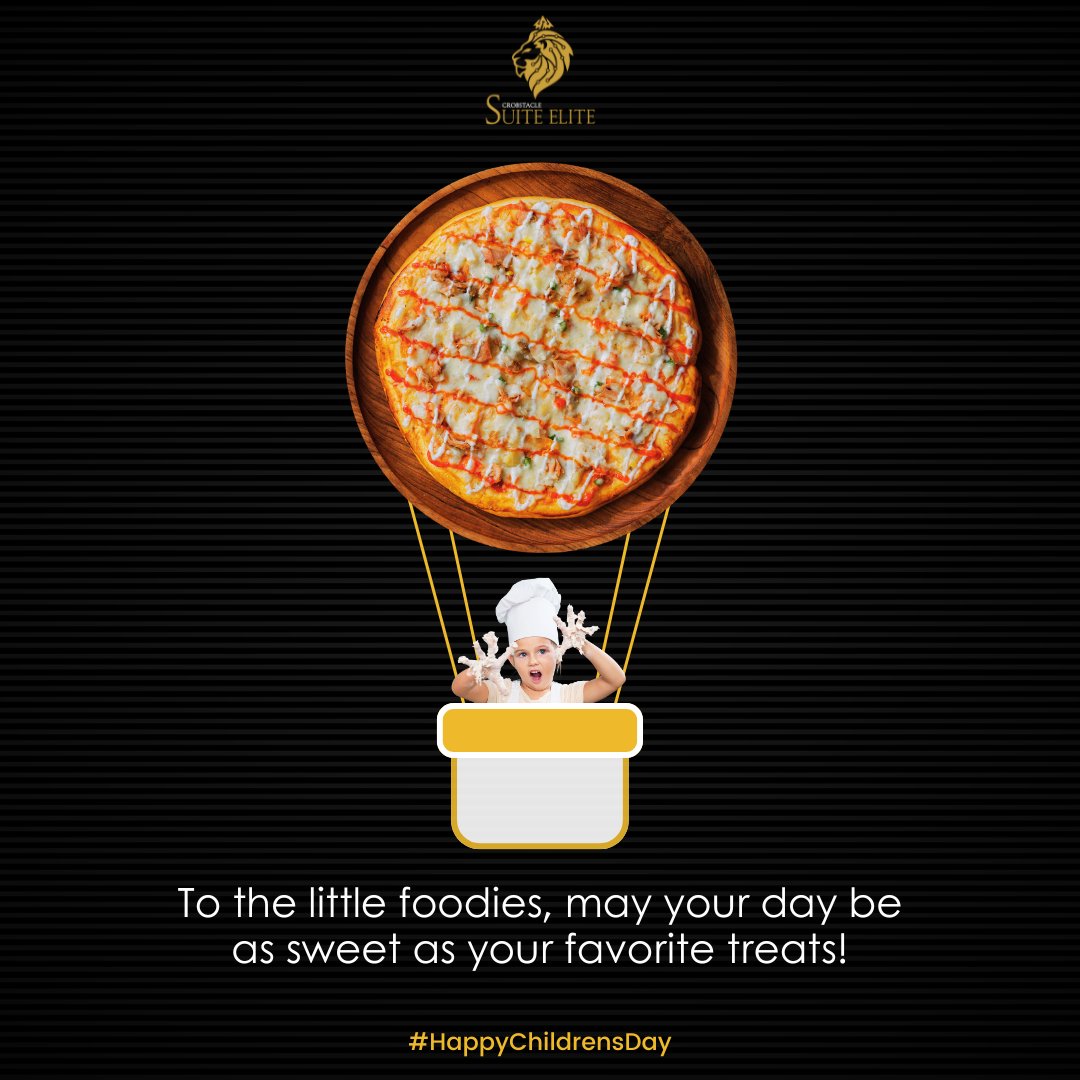 Suite_Elite_In's tweet photo. Tiny hands, big dreams, and even bigger flavors! Happy Children's Day to the future foodies of the world!

#ChildrenDay #SuiteElite #LittleFoodies #SweetTreats #JoyfulJourneys #FutureFoodLovers #CelebratingKids #FoodieFuture https://t.co/L0x1sleuWG