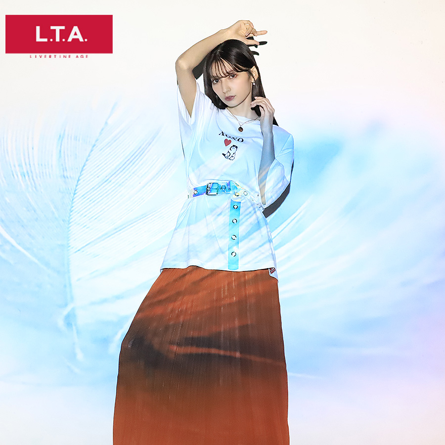 Mサイズも着やすいよ🖤ྀི ◎高野の身長159cm.普段着XSサイズ コラボ