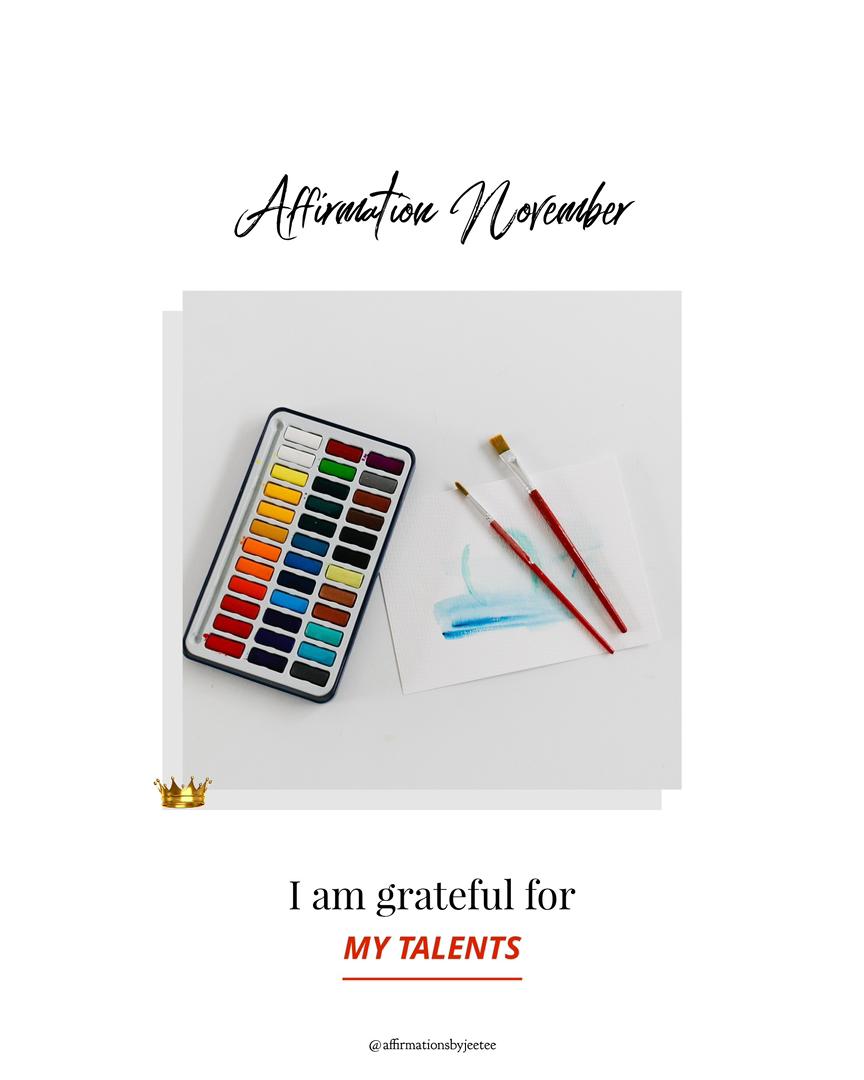 AffirmbyJeetee's tweet photo. Dear Royal, 

Challenge: Create! You were made in the image and likeness of a Creator. Create something, and create it now! One of the ways to show gratitude is to use what you've been given. Create Beloved, Create.
You're a masterpiece.

Shine ✨ https://t.co/MrWXaOccxq
