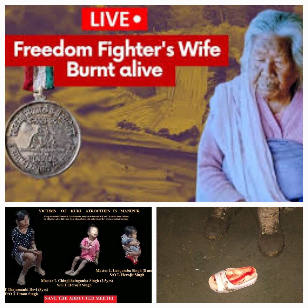 Brutally killing aged man and innocent civilians : DONE.

Abducting Students: DONE.

Burning 80-year-old women Alive: DONE.

Abducting 8-month-old baby: DONE.

Now, what next??
SUICIDE BOMBING💣 ? ? ?
#KukiZoNarcoterrorist are doing everything to defeat ISIS and AL-QAIDA in