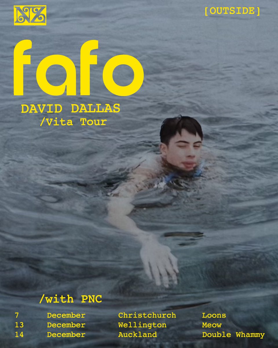 Doin some raw shows for a raw project next month. Bringing the bro <a href="/PNC06/">PNC</a> Tickets here - daviddallas.com/shows