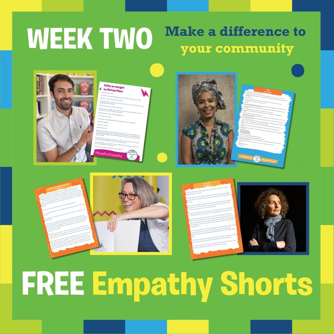 EmpathyLabUK (@empathylabuk) on Twitter photo Explore the theme of community with these four Empathy Shorts. This selection of FREE 500-word short stories by favourite authors are a great resource to use over #EmpathyActionMonth.
Access them here:
empathylab.uk/week-2---commu…
<a href="/mikebmann/">Michael Mann - NIGHTSPARK out now!</a>
@TheJanePorter Explore the theme of community with these four Empathy Shorts. This selection of FREE 500-word short stories by favourite authors are a great resource to use over #EmpathyActionMonth.
Access them here:
empathylab.uk/week-2---commu…
<a href="/mikebmann/">Michael Mann - NIGHTSPARK out now!</a>
@TheJanePorter