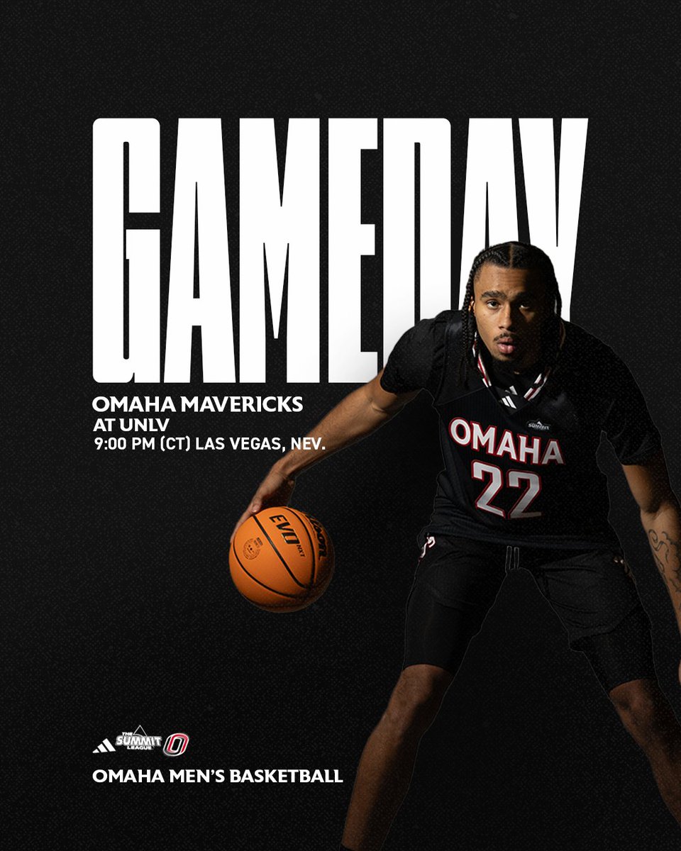 OmahaMBB's tweet photo. 𝗙𝗲𝗲𝗹𝗶𝗻𝗴 𝗟𝘂𝗰𝗸𝘆 𝗧𝗼𝗱𝗮𝘆

🆚UNLV
📍Las Vegas, Nev.
🕘9:00 p.m. (CT)
💻ESPN+
📻https://t.co/1YXJQEXyTQ
📊https://t.co/1b5Y4xEAL4

#OmahaMBB https://t.co/g325IFbaWT
