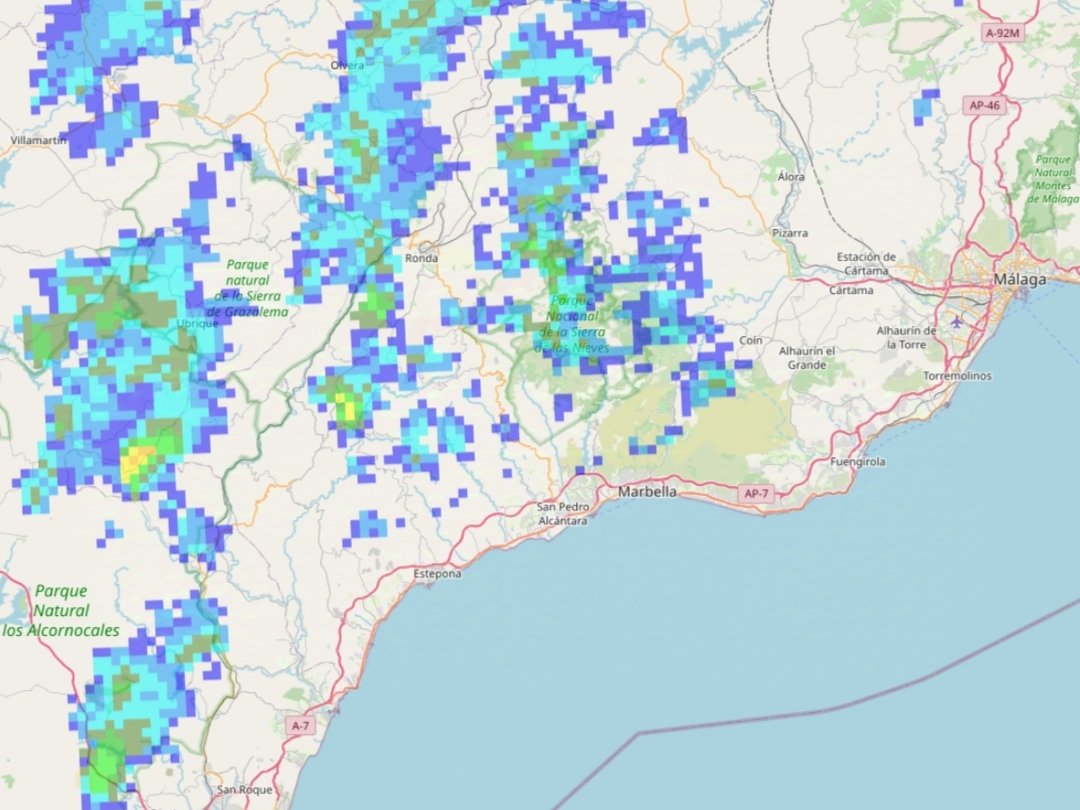 #SeguimientoMLG | 14-11-2024

08:00 | Tan solo quedan algunos chubascos residuales en #Ronda que irán disminuyendo durante el día. Desactivado todos los avisos en la provincia de #Málaga, dándose por finalizado el episodio de lluvias y la alerta meteorológica.