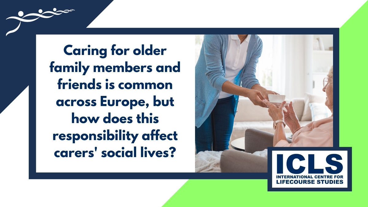 Caring for older family members is common in #Europe, but how does it impact carers' social lives? This study explores the relationship between #caregiving and #socialparticipation across 16 countries. buff.ly/3Udfl2k