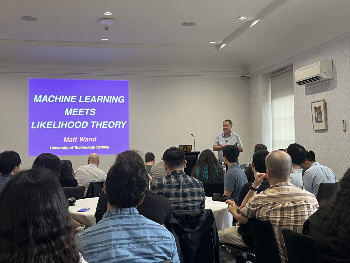 Always great to catch up with colleagues at the ⁦<a href="/NswSsa/">NSW-SSA</a>⁩ Annual Stats Lecture.