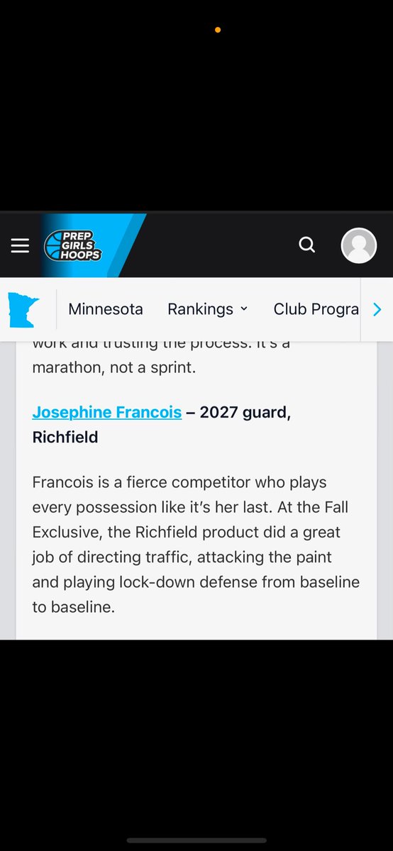 Josie Francois (2027) (@josie_francois) on Twitter photo 