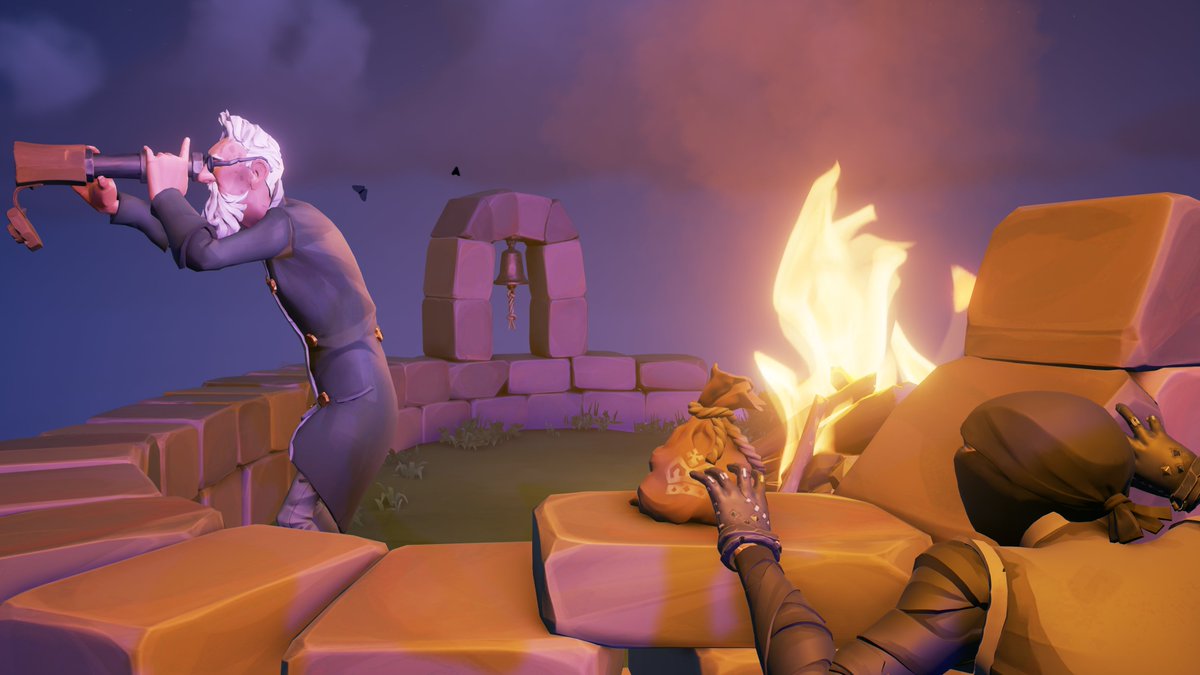 "Are you sure this are a ship out there?!"

Theme: Sneaky Sailors

#SoTShot <a href="/SeaOfThieves/">Sea of Thieves</a> #SeaOfThieves