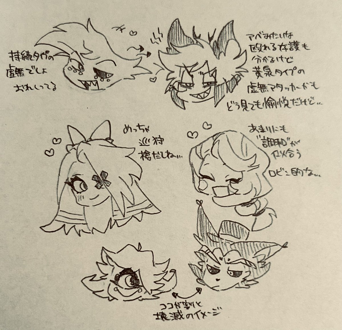 めちゃくちゃ偏見が入ってるイメージ 