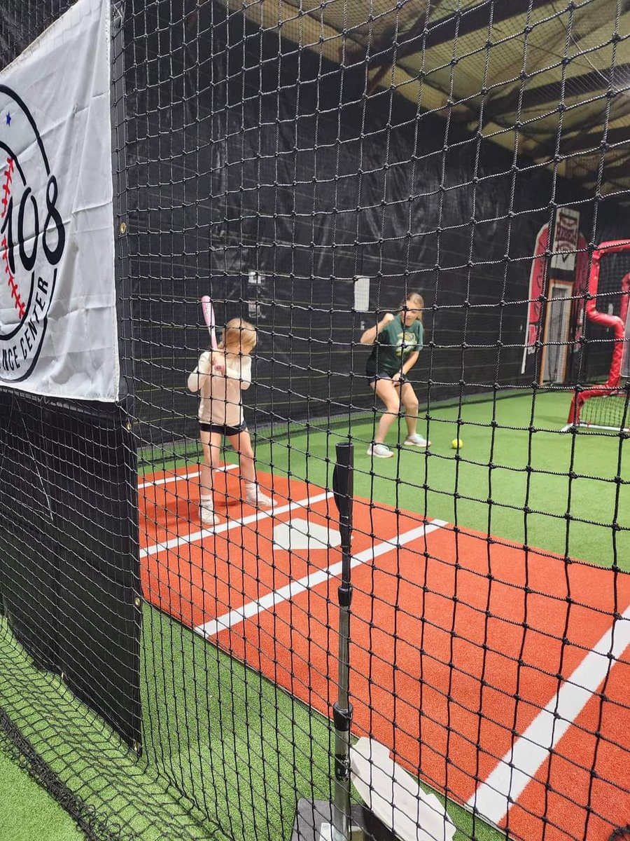 Taking a break from all of the signing day joy to help young players reach their dreams. We were all here at one point, and I love getting to pass on my passion. A huge thank you to <a href="/scott10ss/">Scott Fann</a> for building an amazing facility and letting me help out!