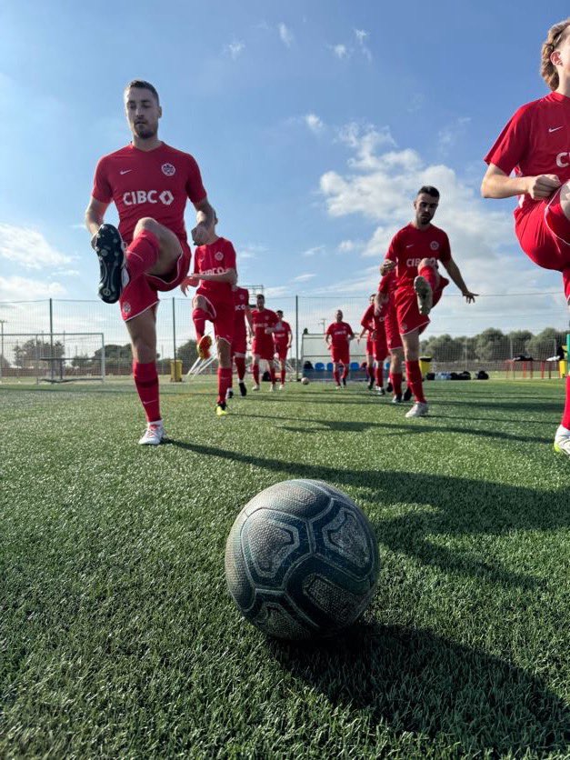 CanadaSoccerEN's tweet photo. It’s been a successful trip in Spain so far for our #CanPara team, which concludes group play tomorrow against England at 6:30am ET / 3:30am PT.

📺: @ifcpf YouTube channel https://t.co/J47KezZi3e
