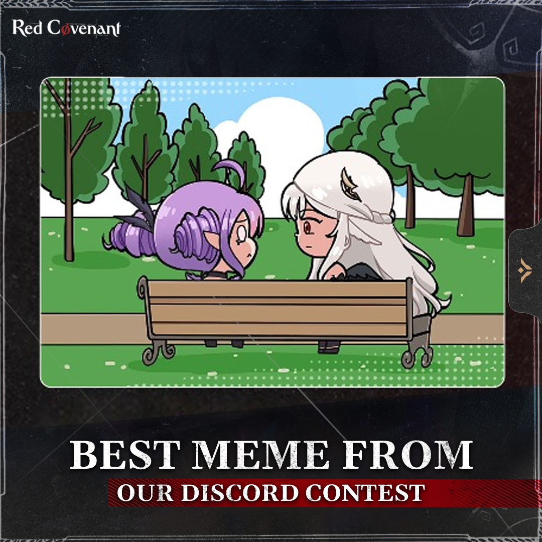 Red_Covenant's tweet photo. Behold the wit and creativity of our Rotgeisters! Check out some of the best memes from our Discord meme contest! 

Want in on the fun? Join our Discord for exclusive events, exciting games, and chances to win special prizes!

#RedCovenant https://t.co/yjcCb5CynF