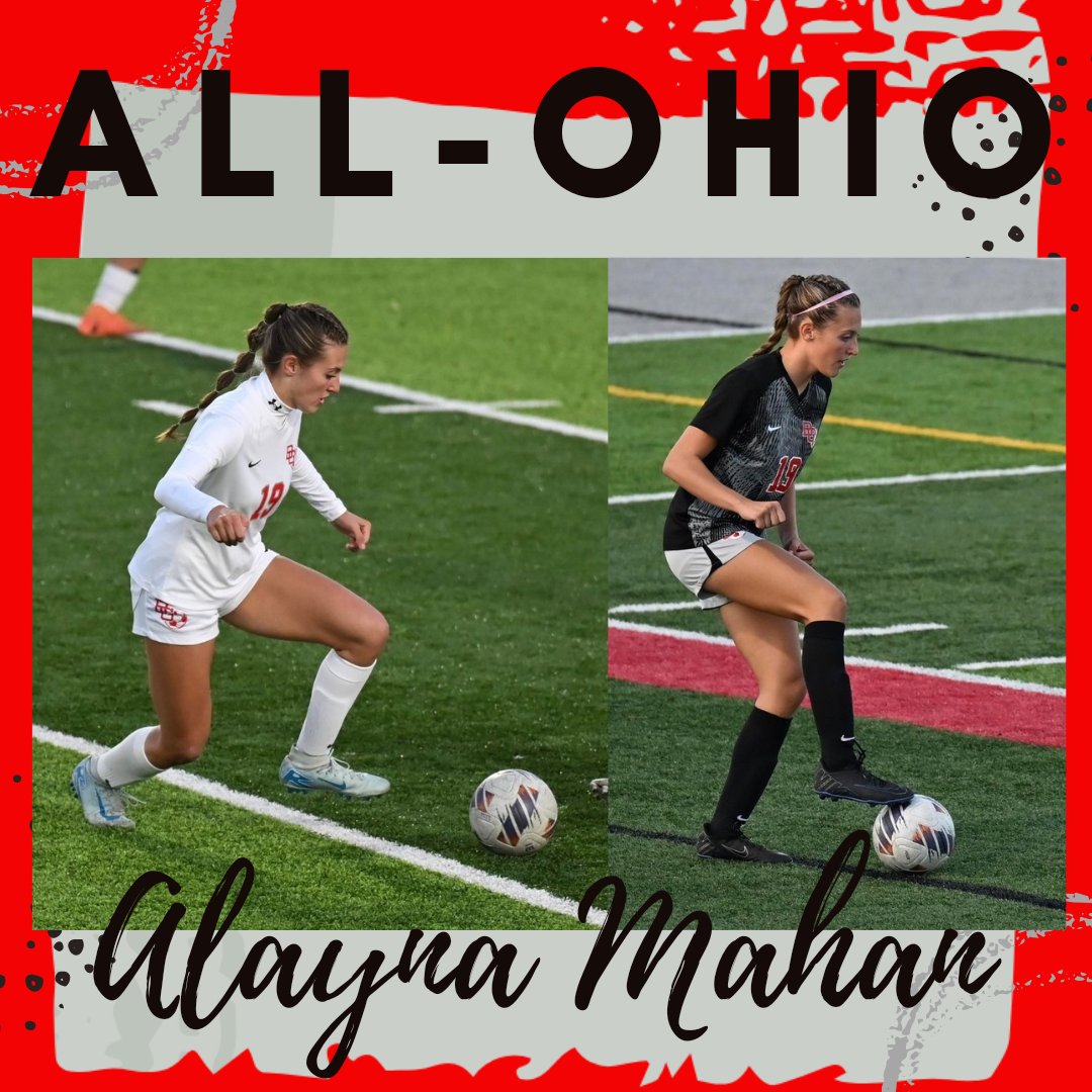 Congratulations to Alayna Mahan for being named on the All-Ohio team! <a href="/BGHS_AD/">BGHS Bobcat Athletics</a> <a href="/BGSchools/">BG Schools</a> #bobcatproud