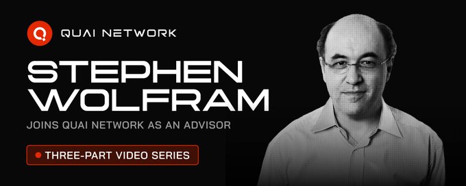 TrnPhmNhtQu1's tweet photo. 🚀 Mind-blown to see #StephenWolfram join @QuaiNetwork as an advisor! 
🚀#Wolfram’s work has inspired so many of us in computational science and beyond. From Mathematica to #WolframAlpha, he’s changed how we understand data and the universe. 
🌌The concept of energy-based currencies and thermoeconomics is about to reach a whole new level with his insights. 
💡 Can’t wait to see where this journey leads! 
🗣️ As he says, “This is an intellectually deep story… a far-reaching vision.” #QuaiNetwork couldn’t be in better hands!
📺 Let’s tune in to his talk with #DrK below! 👇