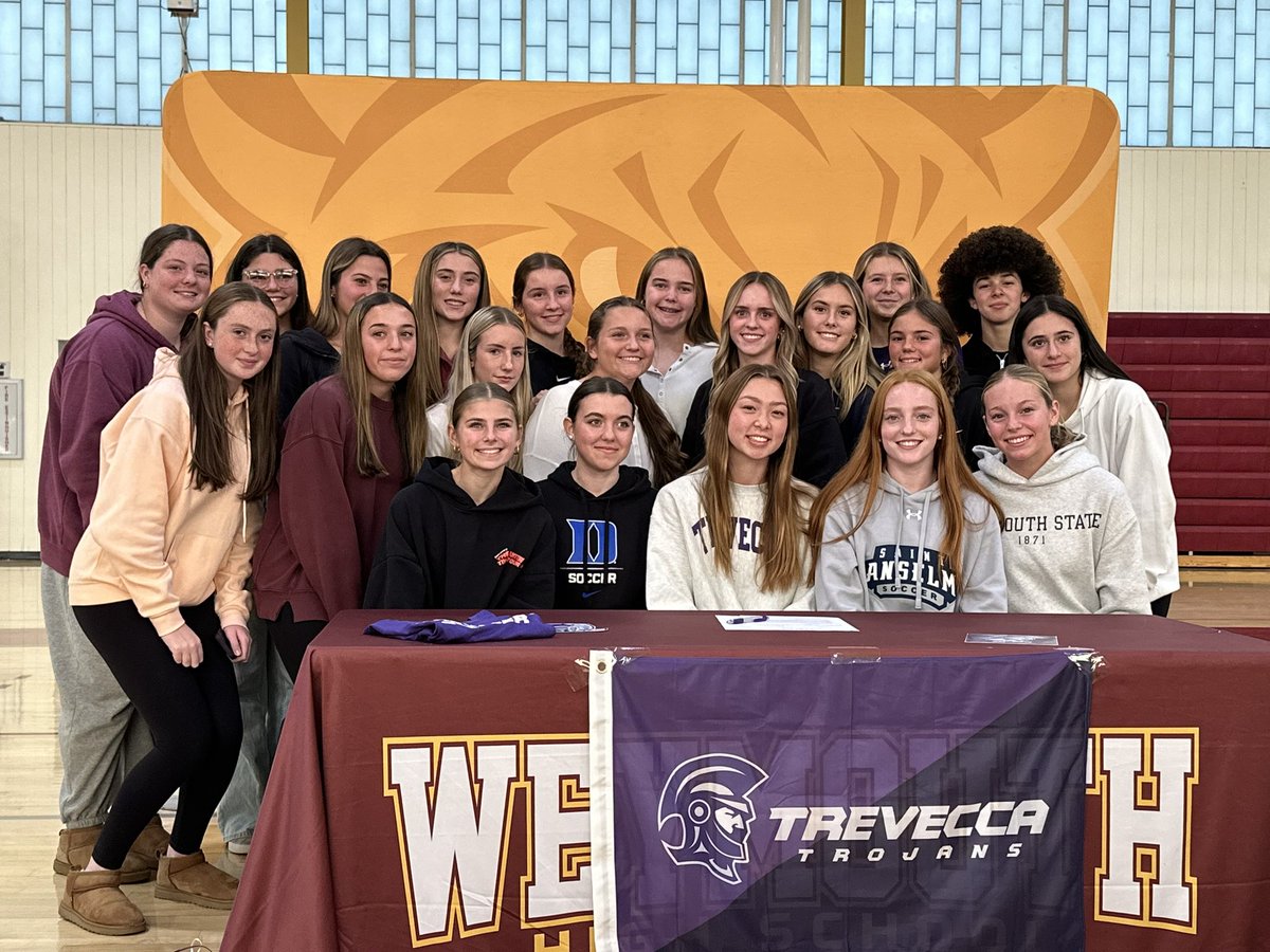 WHSLadyWildcats's tweet photo. Congratulations to Katie and Ava who have chosen to continue their academic and athletic pursuits at Trevecca and St. Anselm! Looking forward to watching the next chapter of your careers!
#Catson3 https://t.co/C9oTErc9qc