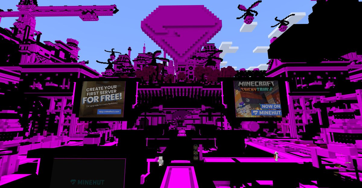 PlayGlowCraft's tweet photo. We love being partnered with @Minehut anything can happen!!!! https://t.co/aTYrgdY7BY