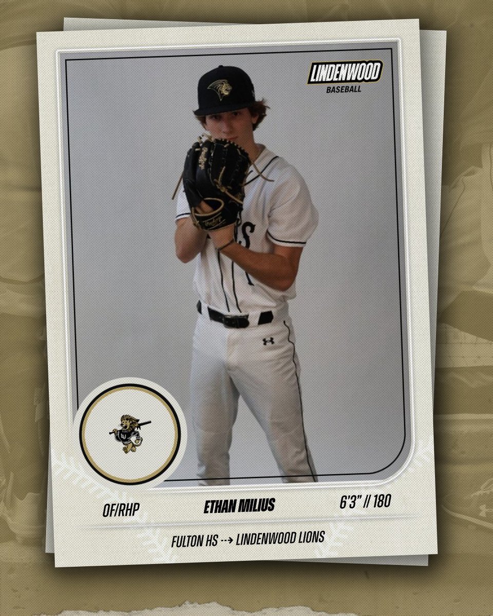 𝓢𝓲𝓰𝓷𝓮𝓭✍️

🟡 Ethan Milius

🟡 Fulton, MO

#NSD25 x #FutureLions

#OneRoar🦁⚾️
