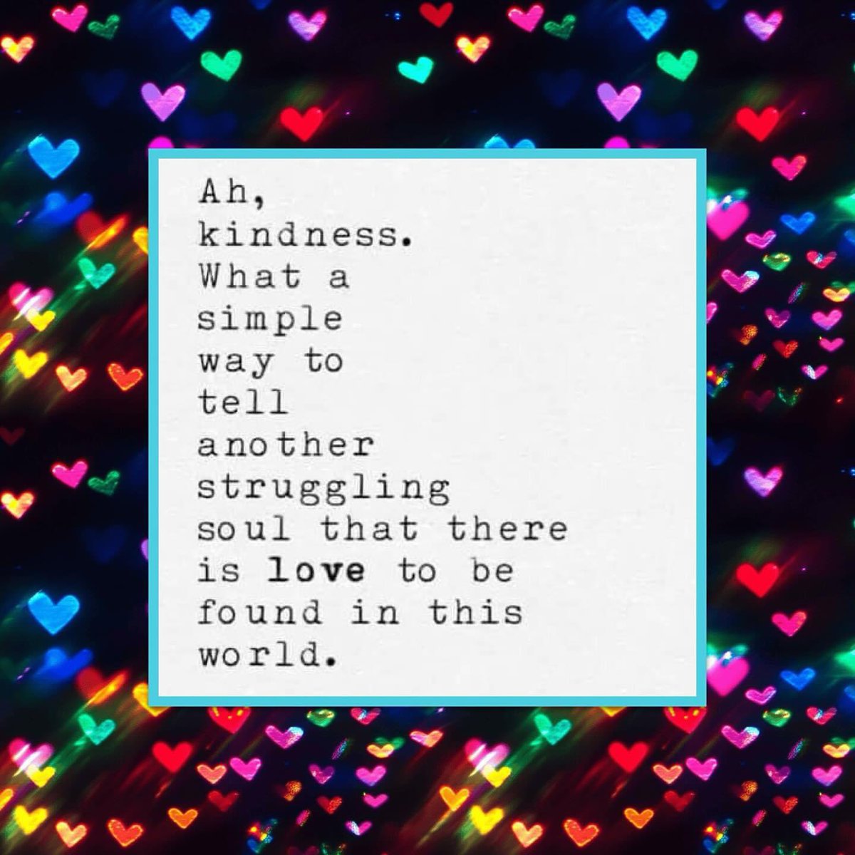 stephanieamaya3's tweet photo. Make kindness normal.  @CharacterStrong #NationalKindnessDay https://t.co/23sQNpa6zZ