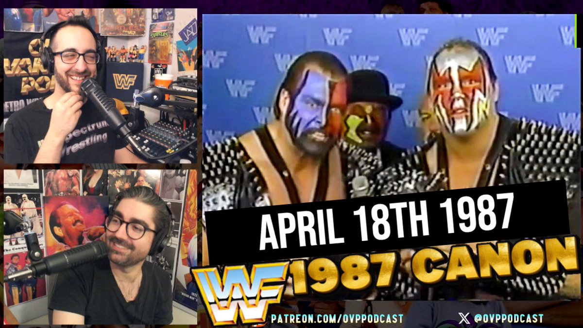Demolition &amp; Master Fuji:  Finally.

PLUS:  Ken Patera's getting out soon!

Watch the 4/18/1987 WWF Canon with us here:
youtube.com/watch?v=Rbcnz-…