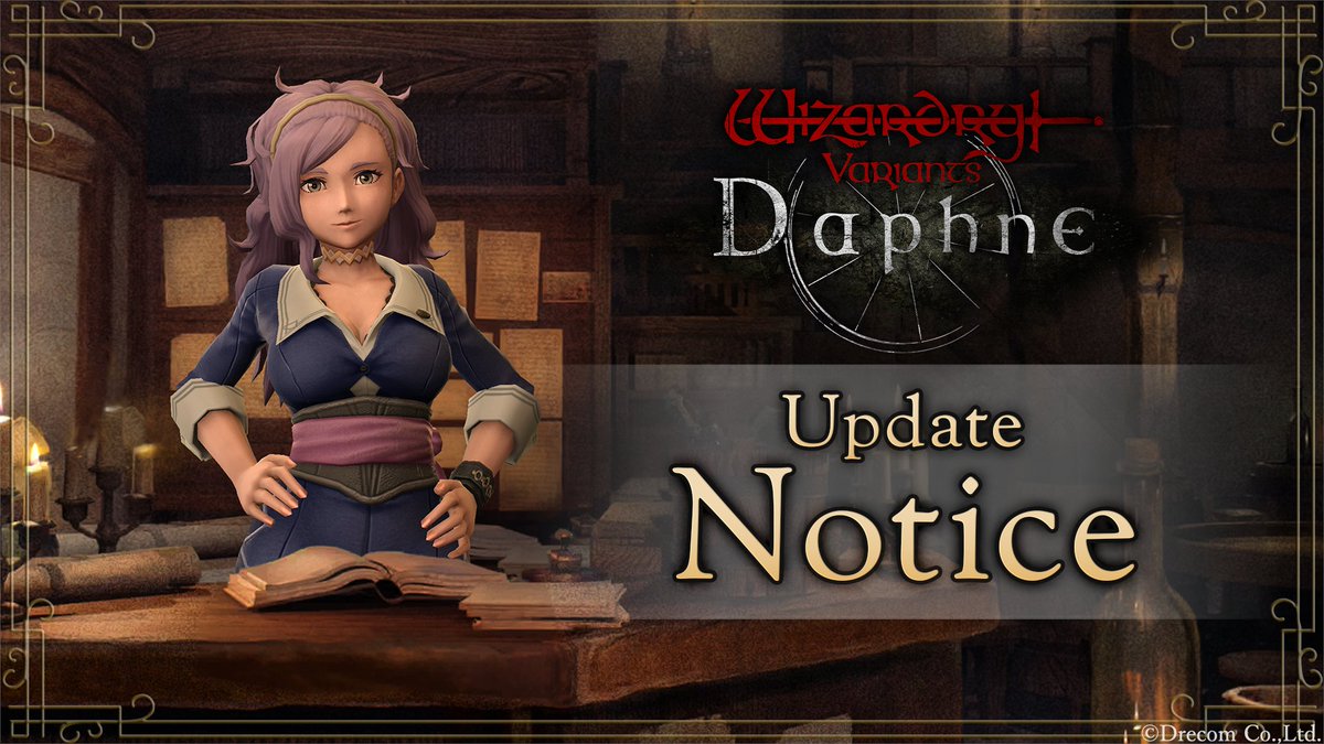 Wizardry Variants Daphne【official】 tweet media