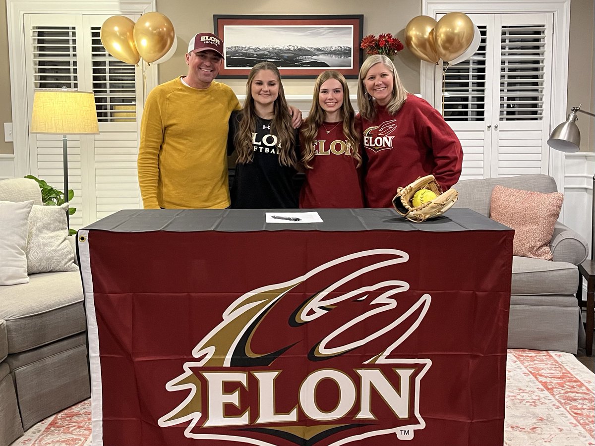 So excited for my next chapter with <a href="/ElonSoftball/">Elon Softball</a>! Thank you to everyone who came to celebrate and to my coaches who helped me become the player and person I am today. Go Phoenix! 🐦‍🔥<a href="/CoachSophDevesa/">Sophia Devesa</a> <a href="/CarleyDavis22/">c a r l e y</a> <a href="/elonuniversity/">Elon University</a> <a href="/ElonPhoenix/">Elon Phoenix</a> <a href="/vafuryplatinum/">Fury Platinum National - Bacci</a> <a href="/pfhsathletics/">PFHS Athletics</a>