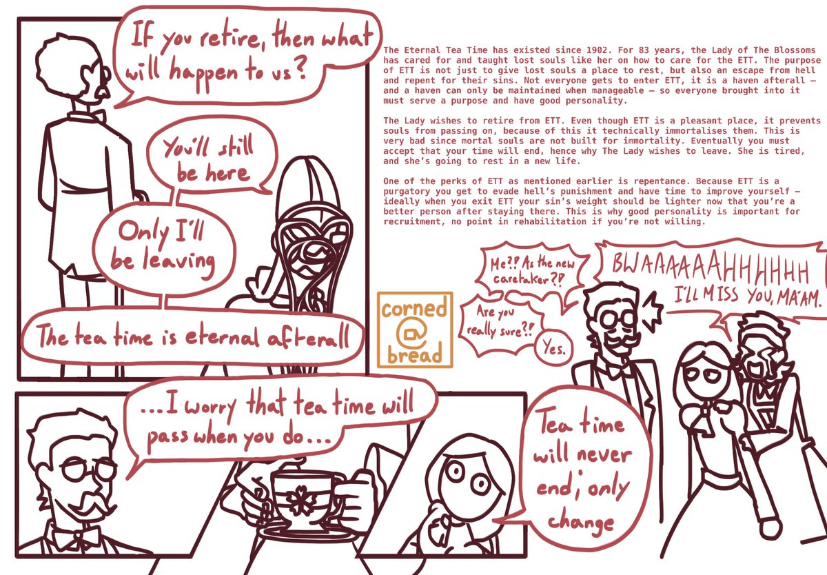 Rpcsa8's tweet image. #eternalteatime #captainsbasicadventure #abibaz
Okay, no alt text for this one because how do I fit that many words into a tiny info box? 

Also, do you see that new #basicissue818 tag + like my work? 🙇‍♀️ Then PLEASE READ my Tumblr announcement: tumblr.com/cornedbread/76…
