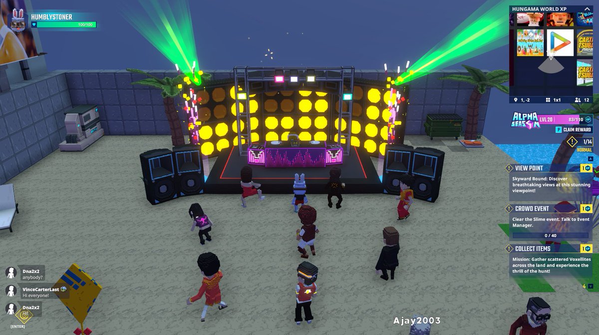 Catching some sun 🌞 in the Hungama experience in <a href="/TheSandboxGame/">The Sandbox</a>. Come party! 🎉 <a href="/Bollyhungama/">BollyHungama</a> register-landings.sandbox.game/alphaseason4-s… #TheSandbox #AlphaSeason4 #AS4SocialChallenge