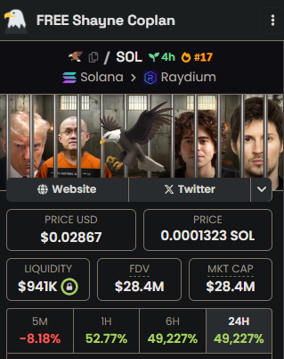 Ignite_alpha's tweet image. Just send it to 100m already

FREE Shayne Coplan
FREE Shayne Coplan
FREE Shayne Coplan

CA: AyxrBmqbzf169oe14XcSDMbgpUV1ntP6thcScYpYpump

I'll give one of you 1 month Access to our server..   discord.gg/CqUjvhRzcP

check the pinned tweet