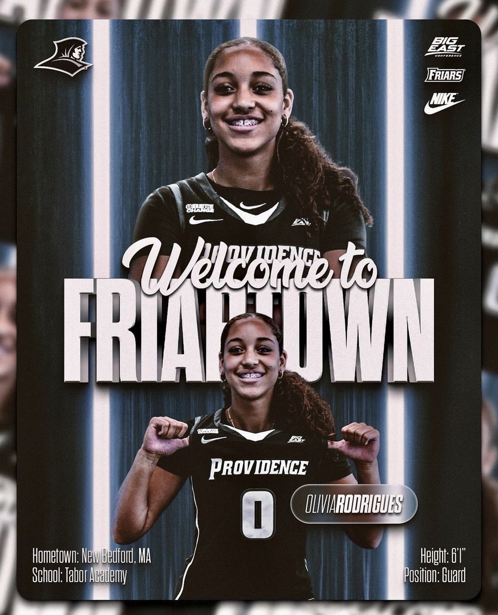 Bay State Jaguars (@baystatejags) on Twitter photo Big day for <a href="/211Olivia/">Olivia.Rodrigues.211</a> . You’ve earned it Liv - we’re very proud of you‼️
#NLI #GoFriars Big day for <a href="/211Olivia/">Olivia.Rodrigues.211</a> . You’ve earned it Liv - we’re very proud of you‼️
#NLI #GoFriars