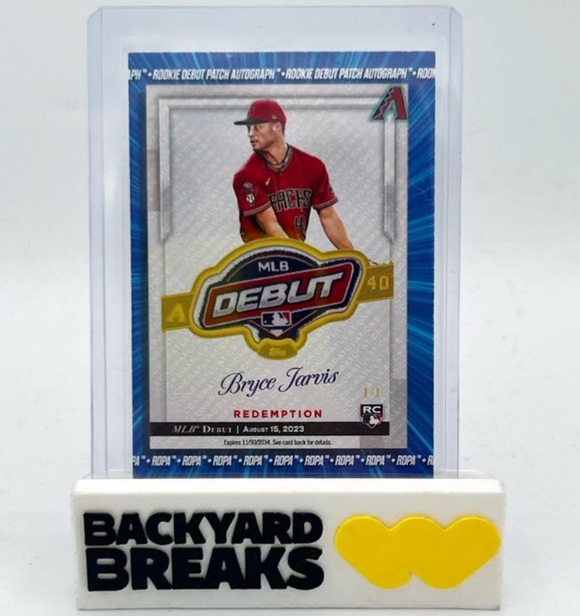 PlayerPropped's tweet image. Current list of MLB Debut Patch Cards to Surface from 2024 Topps Chrome Update

Ben Brown
Luis Matos
Nick Loftin
Kyle Nicolas
Bryce Jarvis
Colin Selby
J.P. Martínez
Coco Montes
Osvaldo Bido
Colton Cowser
AJ Smith Shawver
Carmen Mlodzinski
Pete Crow-Armstrong

All photos in thread