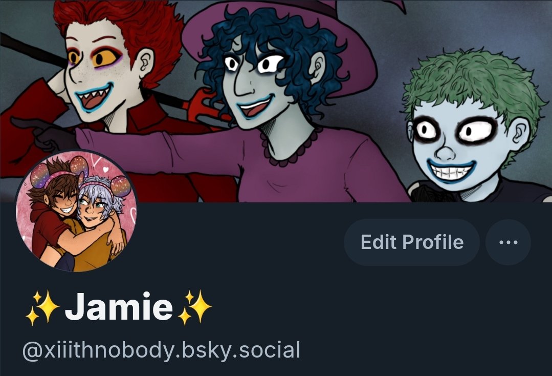ArtofaNobody's tweet image. Reminder that I&apos;m over on 🦋!!! 
Main: xiiithnobody.bsky.social 
Art: artofanobody.bsky.social 
Shop: cheshirepins.bsky.social 
If you would like to see any of my future art posted, it will all be over there! (As well as on my tumblr)
#bluesky #blueskymigration #bsky