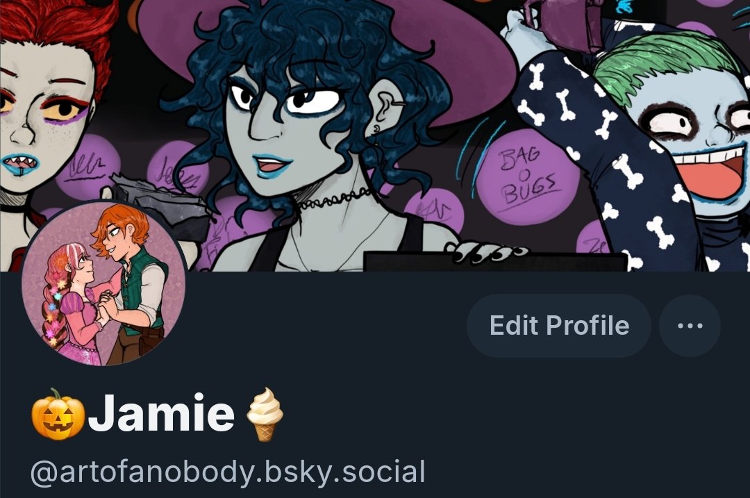 ArtofaNobody's tweet image. Reminder that I&apos;m over on 🦋!!! 
Main: xiiithnobody.bsky.social 
Art: artofanobody.bsky.social 
Shop: cheshirepins.bsky.social 
If you would like to see any of my future art posted, it will all be over there! (As well as on my tumblr)
#bluesky #blueskymigration #bsky