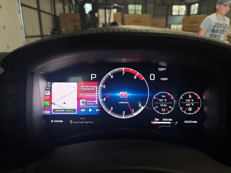 AboonChannel's tweet photo. そして、ようこそ液晶メーター(仮)の別バージョンを作ってるところとも交渉中。🥺 https://t.co/i6yvGdoxuy