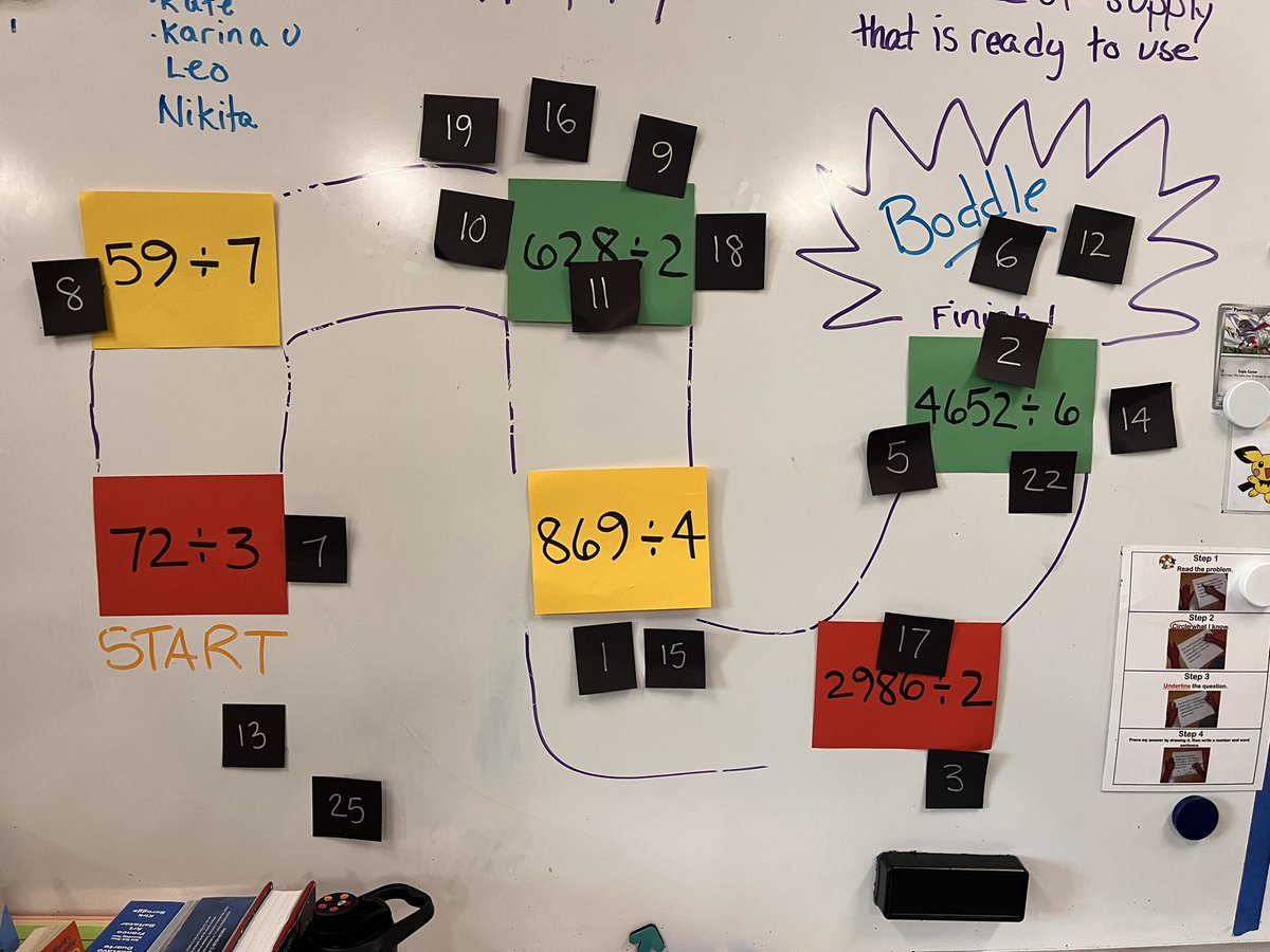 clstward1's tweet image. Do #4thgrade @EPIC_academics ss know division? Worksheets don’t show it. Give ‘em a game platform &amp;amp; results change! I kno who needs more help. Ss comments: I liked that it gets more difficult. - I didn’t like that you made me correct my problem 4TIMES! #gccLevelUp @gcc_jsample