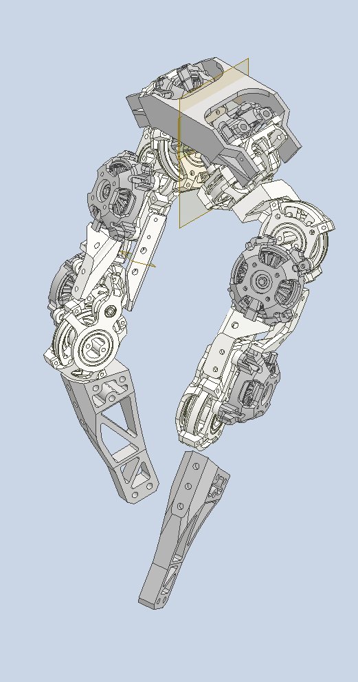 PSrobotics's tweet image. Day 9, lower leg
