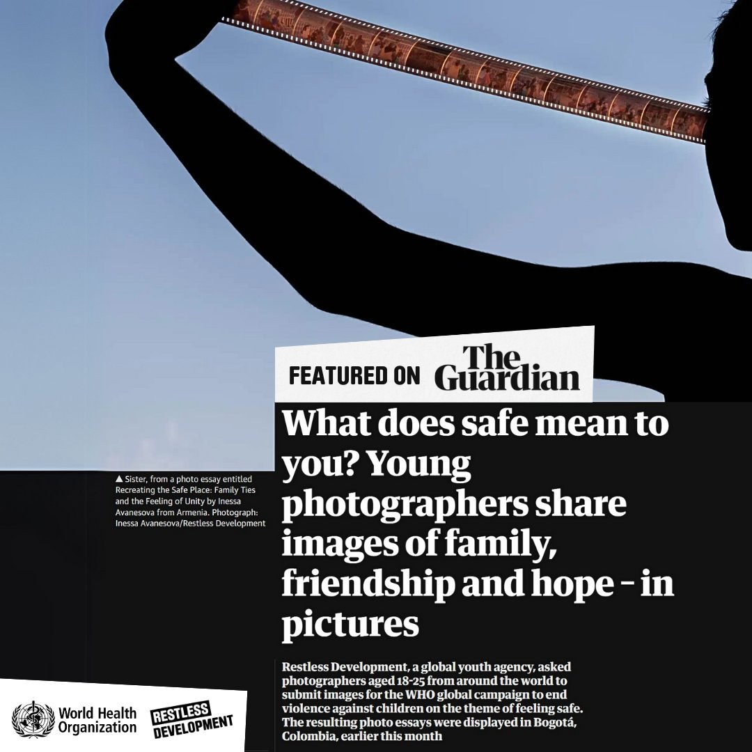 The work of our brilliant young photographers who have been mentored and trained under the Safe Photography Project by Restless Development and <a href="/WHO/">World Health Organization (WHO)</a> has been featured on <a href="/guardian/">The Guardian</a>!

Browse through their photos here: theguardian.com/global-develop…