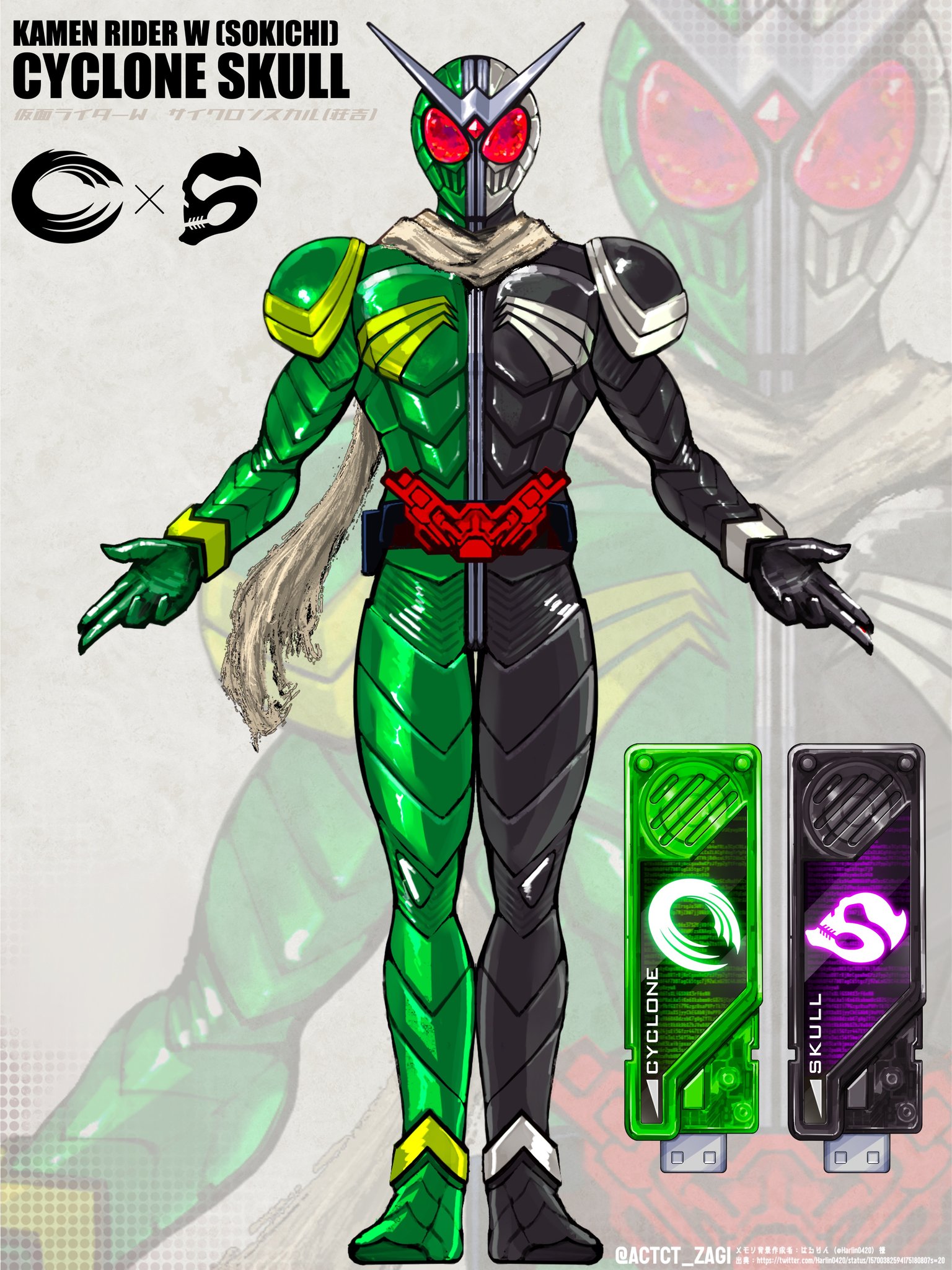 タカトク 仮面ライダー サイクロン号
