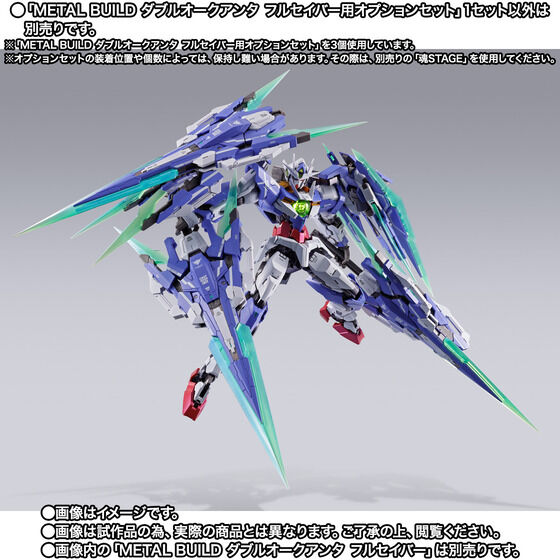 ガンダム00V戦記】メタルビルド「ダブルオークアンタ フルセイバー用
