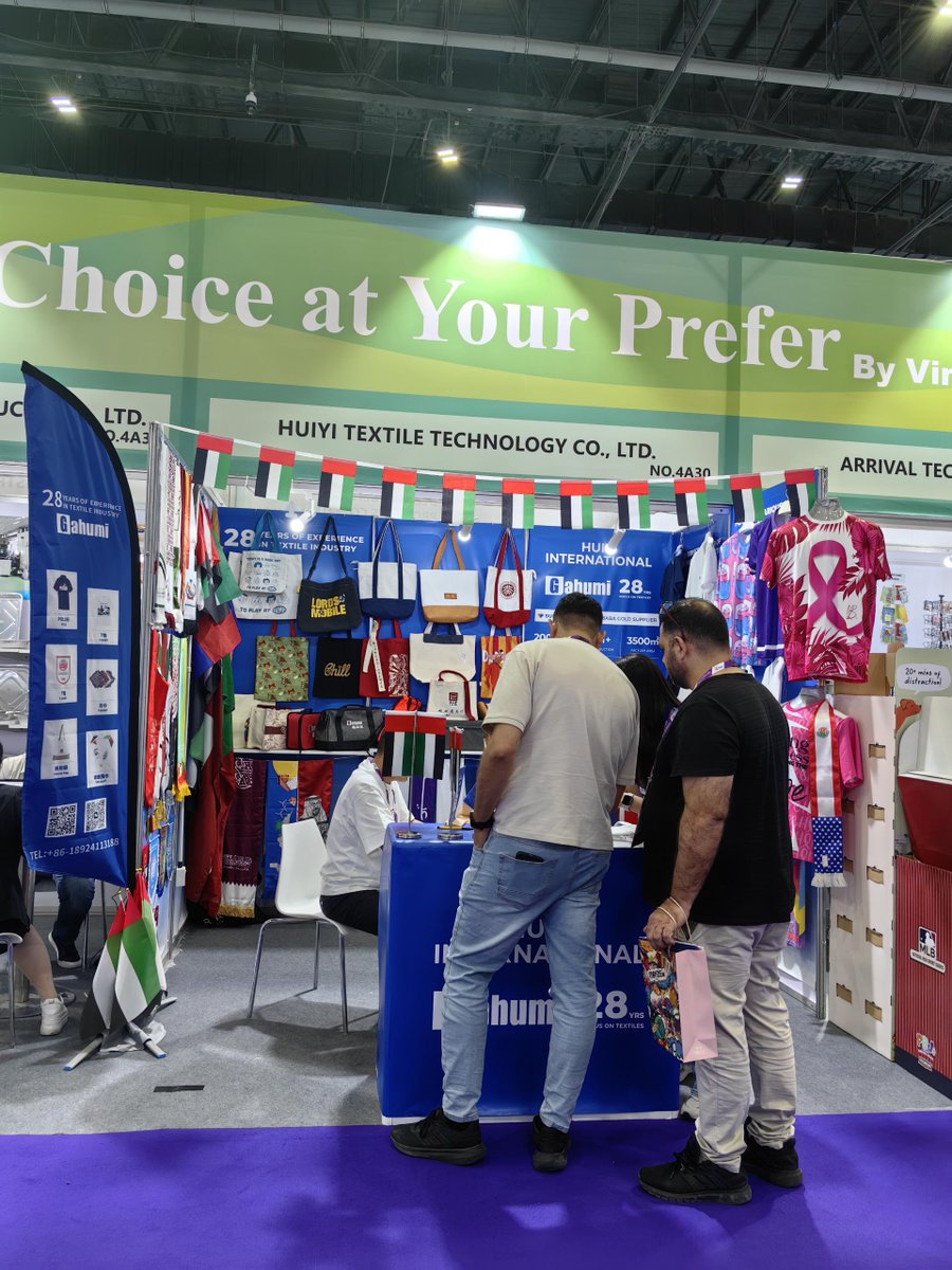 Rachel065069888's tweet image. Wish the exhibition every success👋🥳
Dubai fair
#dubai #dubaifair #tshirts  #canvasbag #flag