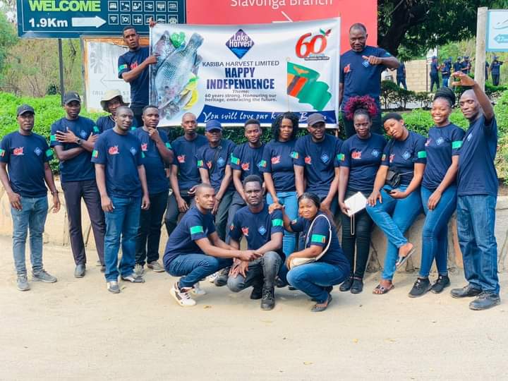 Special thanks to Lake Harvest for trusting us with your Independence T-shirts and banner order! Your support helps us continue delivering quality products and celebrating Zambian pride together. #LakeHarvest #Independence2024 #GisetoEnterprise