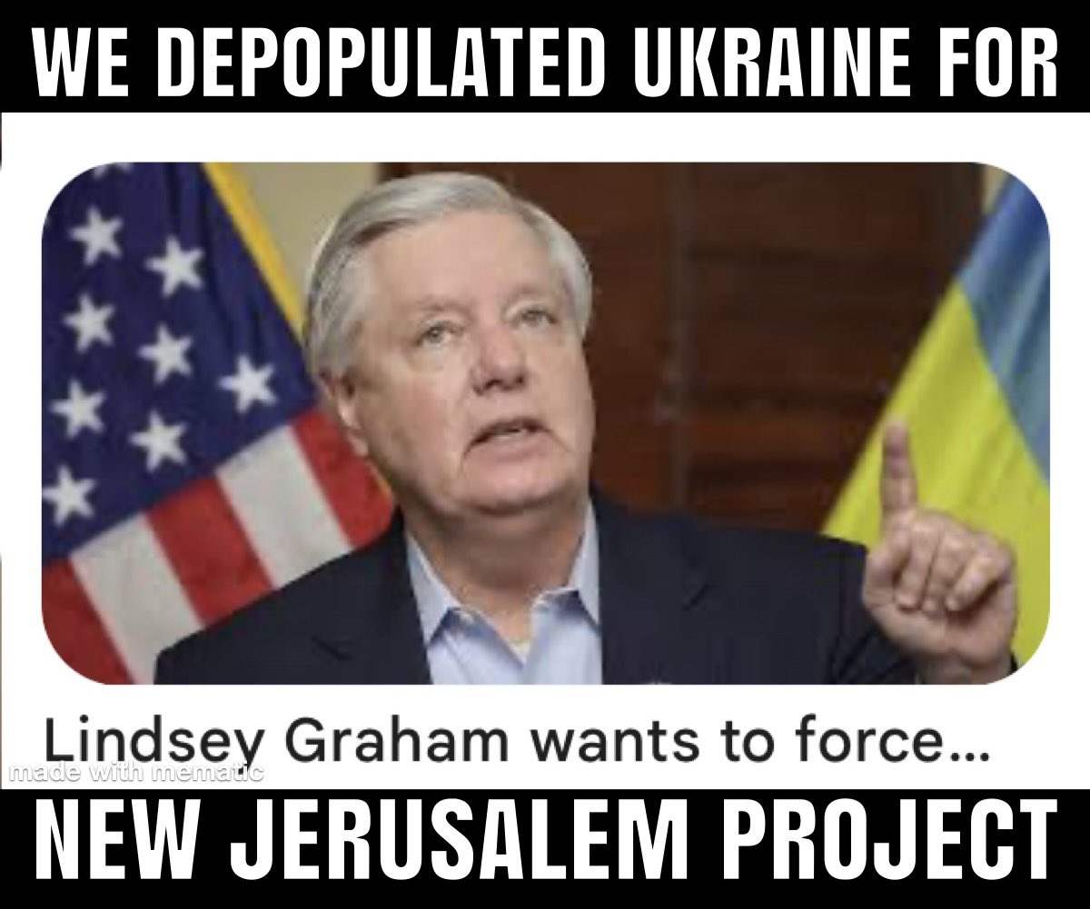karl_stepien's tweet photo. @iluminatibot #LindseyGraham #NewJerusalem #NewJerusalemProject #Israel #CIA #GeorgeSoros #DeepState #Rhino #VictoriaNuland #ZelenskyWarCriminal https://t.co/2inl8vq6eh