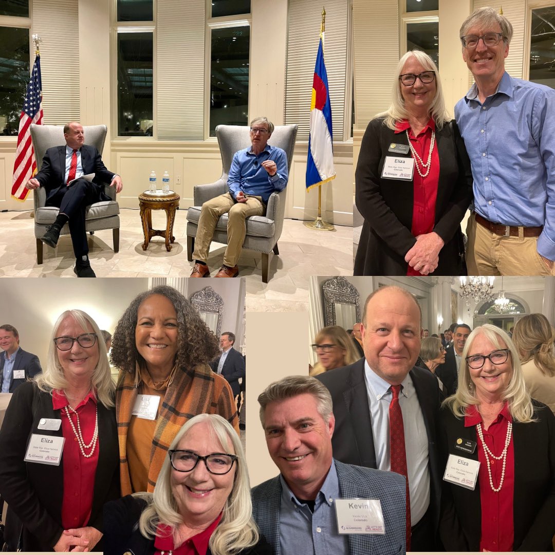 ⁦joined ⁦<a href="/NatlGovsAssoc/">NGA</a>⁩ for fireside chat with ⁦<a href="/GovofCO/">Governor Jared Polis</a>⁩ &amp; Author Steven Levitt of Freakonomics. Great night of discussion and ideas about engaging and empowering our students