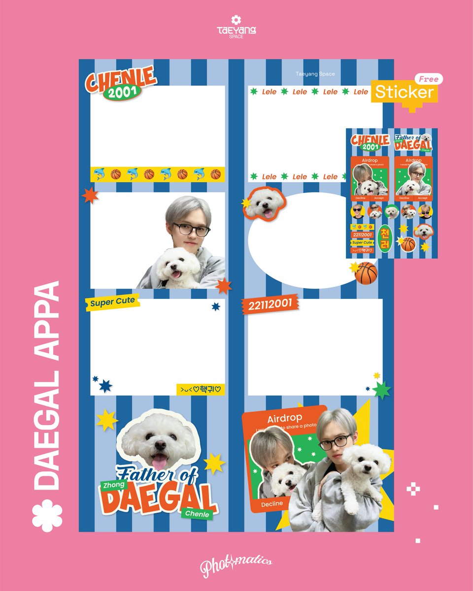 taeyangspace's tweet photo. [RT and LIKE are appreciated💗]

#CHENLE #NCTDREAM

PHOTOBOOTH EVENT
CHENLE - DAEGAL APPA
by  @taeyangspace

📍 @photomaticsid  | T-Space Jalan Gandapura No.71b Bandung
Share your moment and tag us✨

#birthday #photobooth https://t.co/4eFQaRIgjf