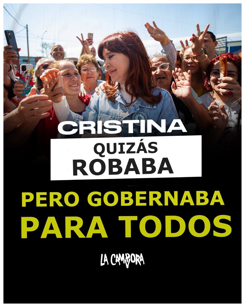 El afiche de La Campora
No se puede creer
Cuidado lo que votes que en 5 años el Pit-Cnt te hace uno de estos.