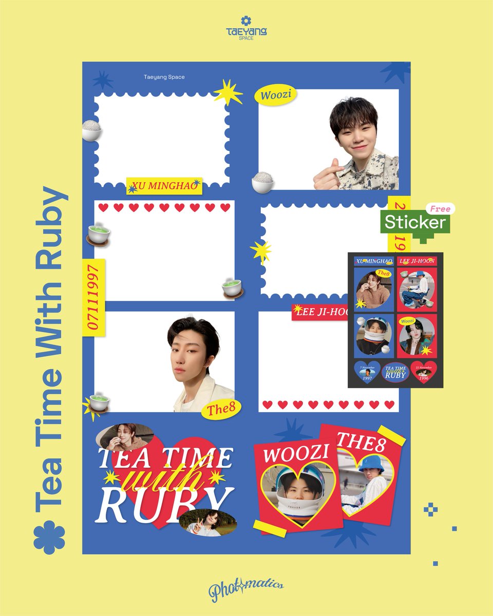 taeyangspace's tweet photo. [RT and LIKE are appreciated💗]

#THE8 #WOOZI #SEVENTEEN

PHOTOBOOTH EVENT
TEA TIME WITH RUBY
by  @taeyangspace

📍 @photomaticsid | T-Space Jalan Gandapura No.71b Bandung
Share your moment and tag us✨

#birthday #photobooth https://t.co/hCGoTxmFpZ