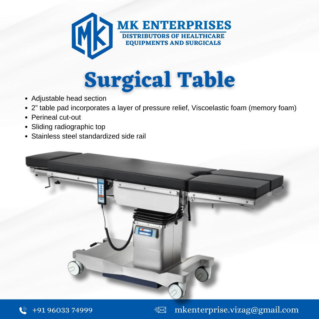 MKENTER28745938's tweet image. 🔹 MK Enterprises – Your Trusted Supplier of Surgical Tables 🔹

#MKEnterprises #SurgicalTable #MedicalEquipment #HealthcareSupplies #SurgicalSolutions #MedicalTechnology #HospitalEquipment #SurgicalTools #MedicalInnovation #HealthcareIndustry #Surgery #HospitalFurniture #Medical