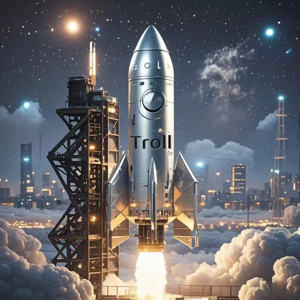The troll leaves the ground and prepares to rush to Mars to reunite with SPX