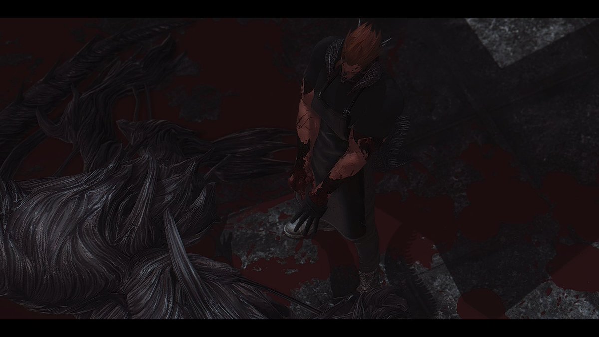 elouanelf's tweet photo. Catharsis (cw: blood) https://t.co/8kIHLCYpoZ