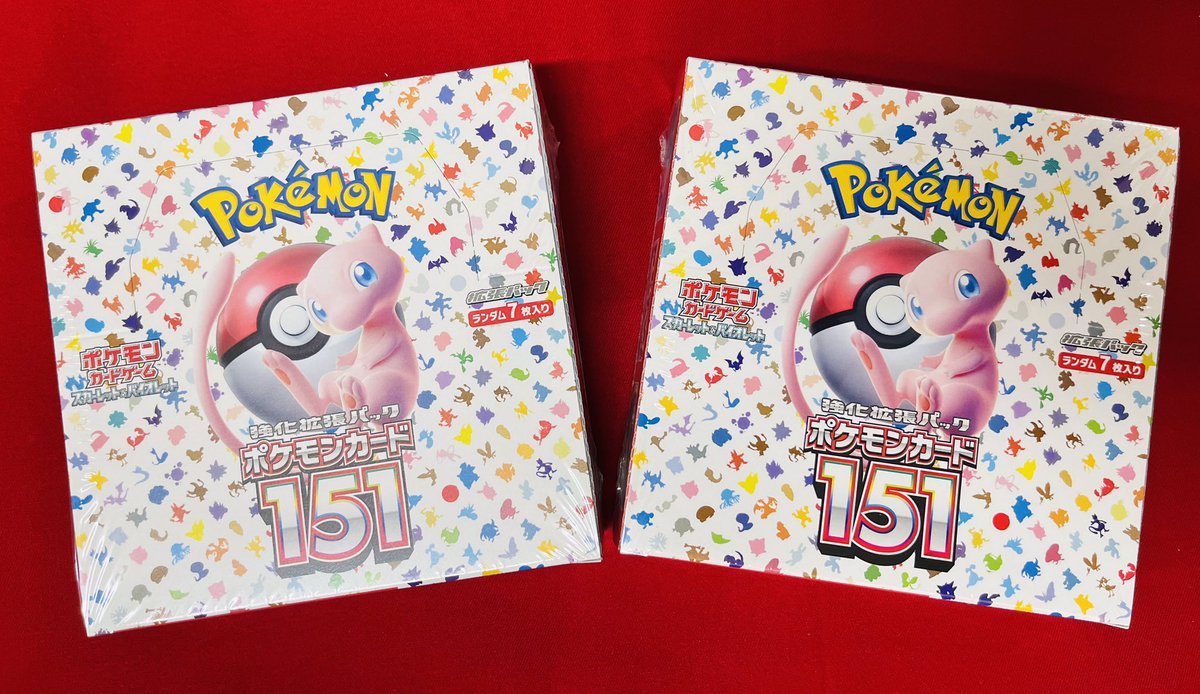 ポケカ販売情報】 ⭐️ポケモンカード151⭐️ 再入荷いたしました