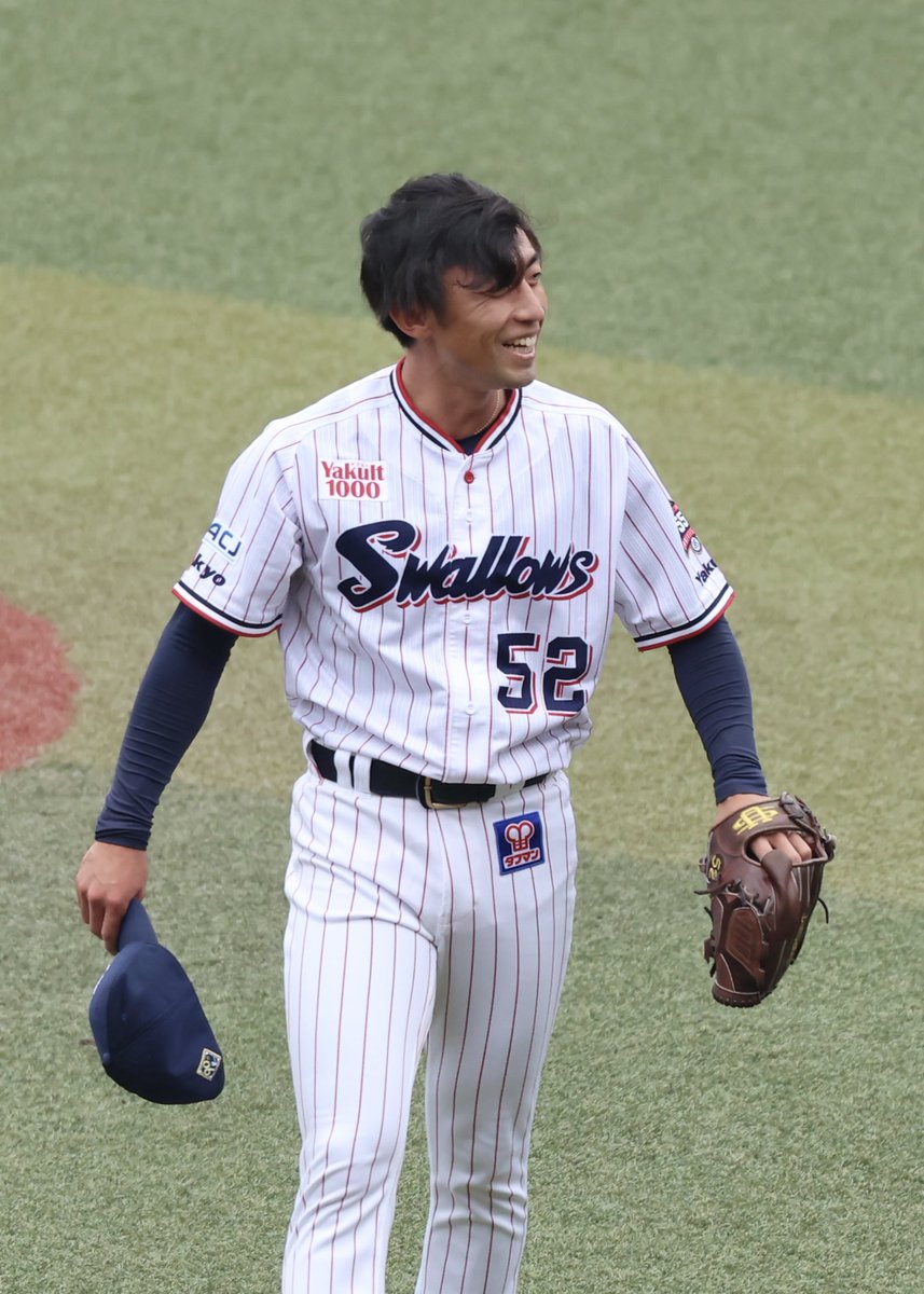 投げ終わり尾仲さん👼💚
いいご縁がありますように🙏

2024/11/14

#swallows
#尾仲祐哉
